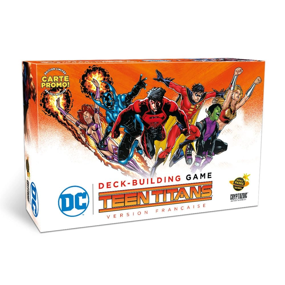 Don't Panic Games DC Comics Deck Building: Teen Titans (French)