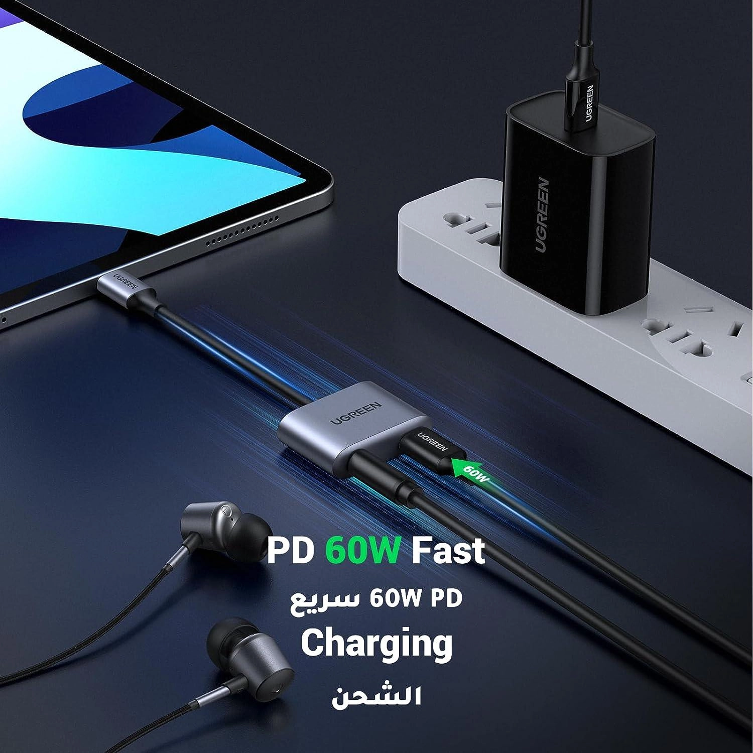 CM231-60164B 30W USB-C to 3.5mm