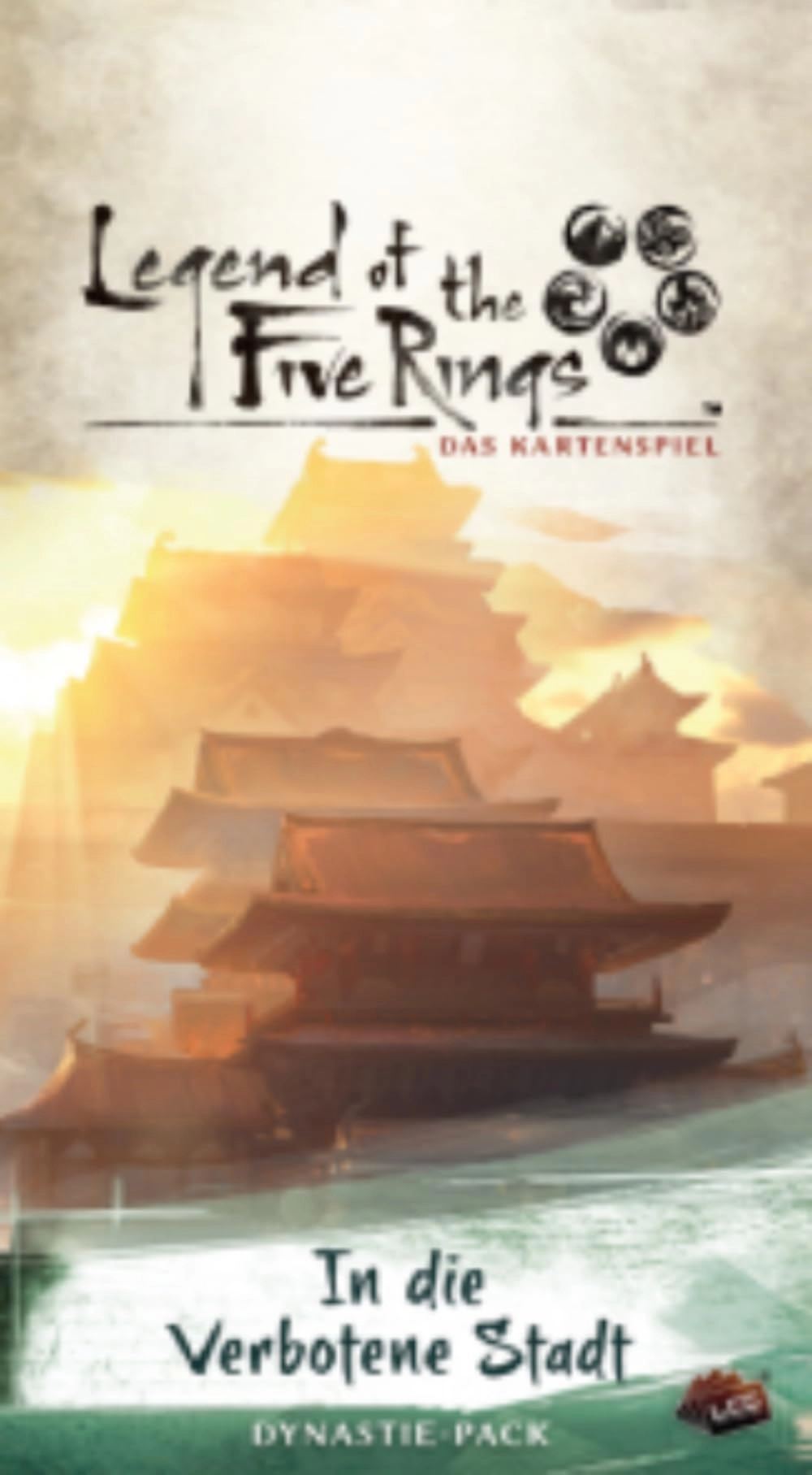 Asmodee L5R: LCG: In the Forbidden City Dynasty Pack - Card Game