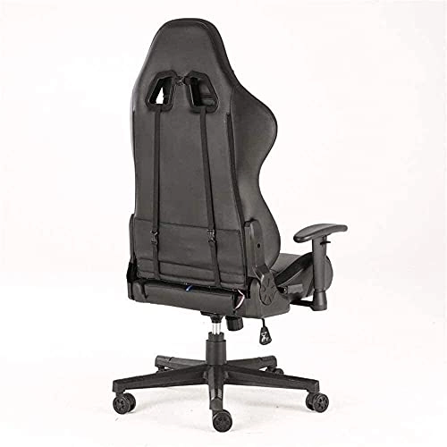 Desk Chair - PU Leather Brown High Back