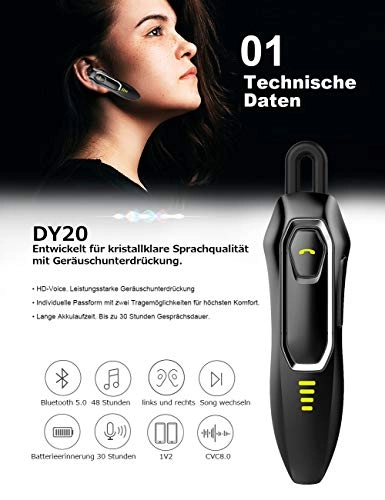 DY20PLUS Wireless Headset