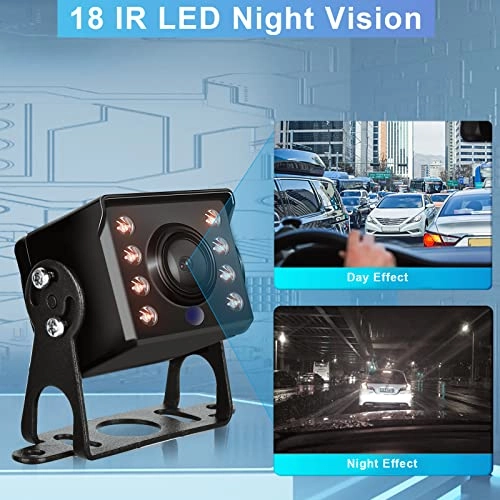 Car Reversing Camera - 18 IR Night Vision 4 Pin AHD 1920*1080