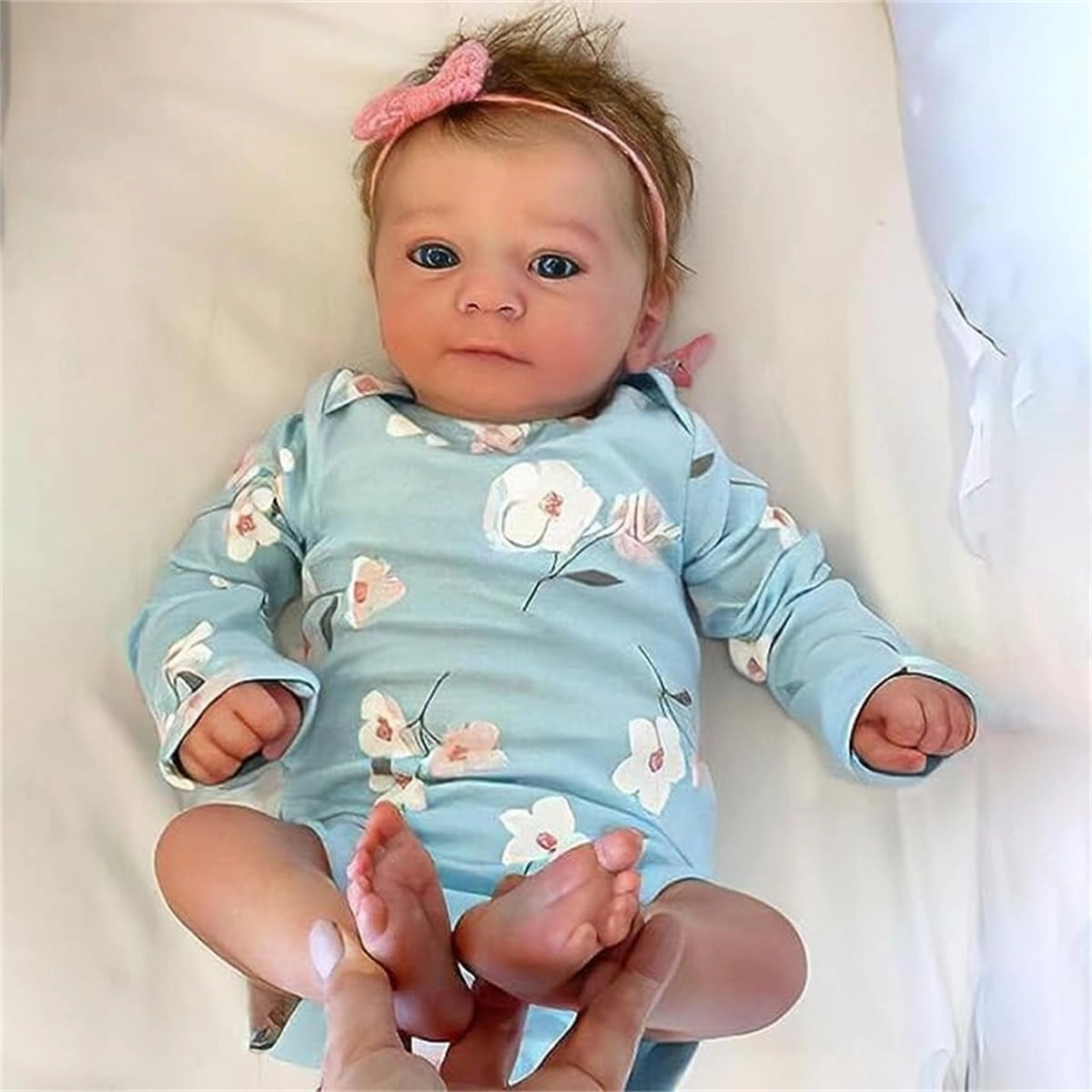 GYCV Reborn Baby Doll Girl - 18 Inch Silicone Ages 3+