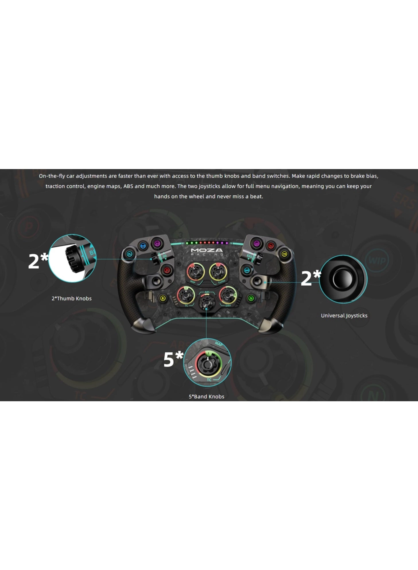 GS V2P GT Steering Wheel