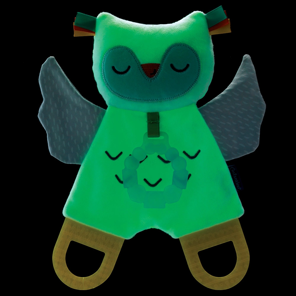 Glow-In-The-Dark Cuddle & Teether - Owl