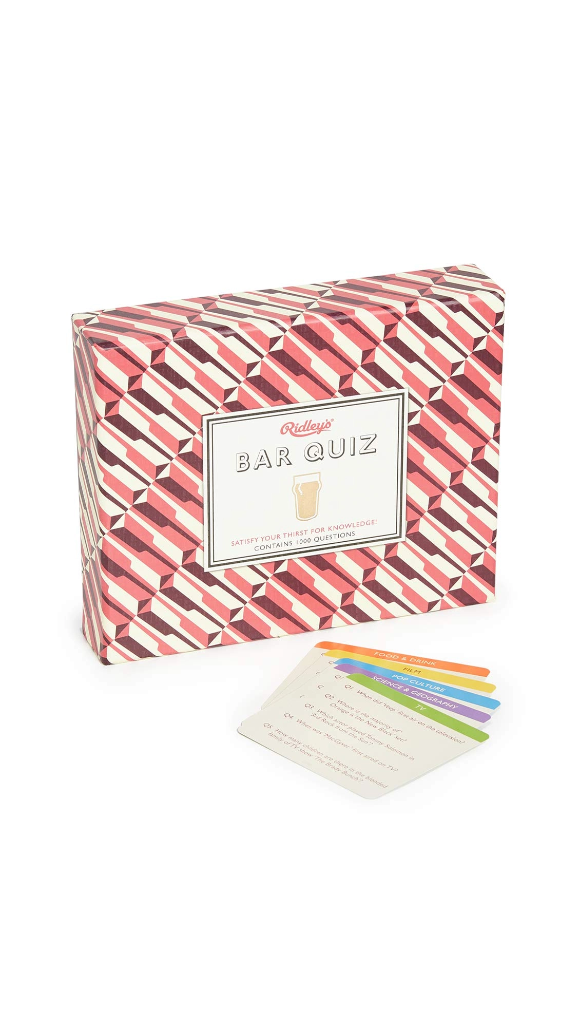 Bar Quiz Trivia - Card Game