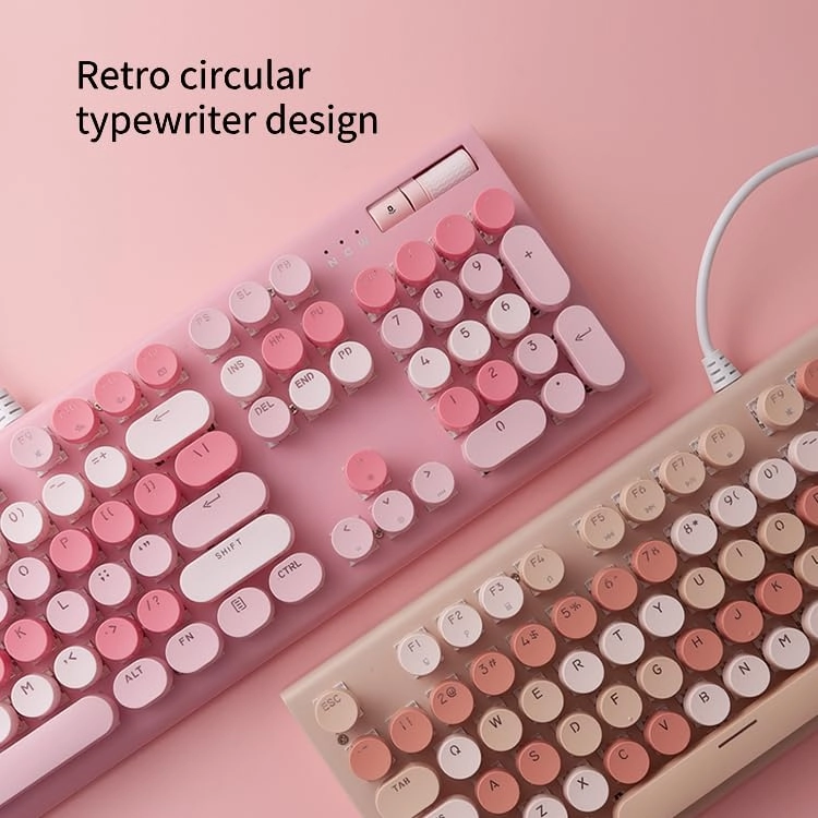 Cute Keyboard - 104-Key Layout Wired