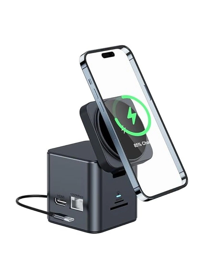 Green Tiger CubeMag - 8-in-1 USB C Gigabit Ethernet