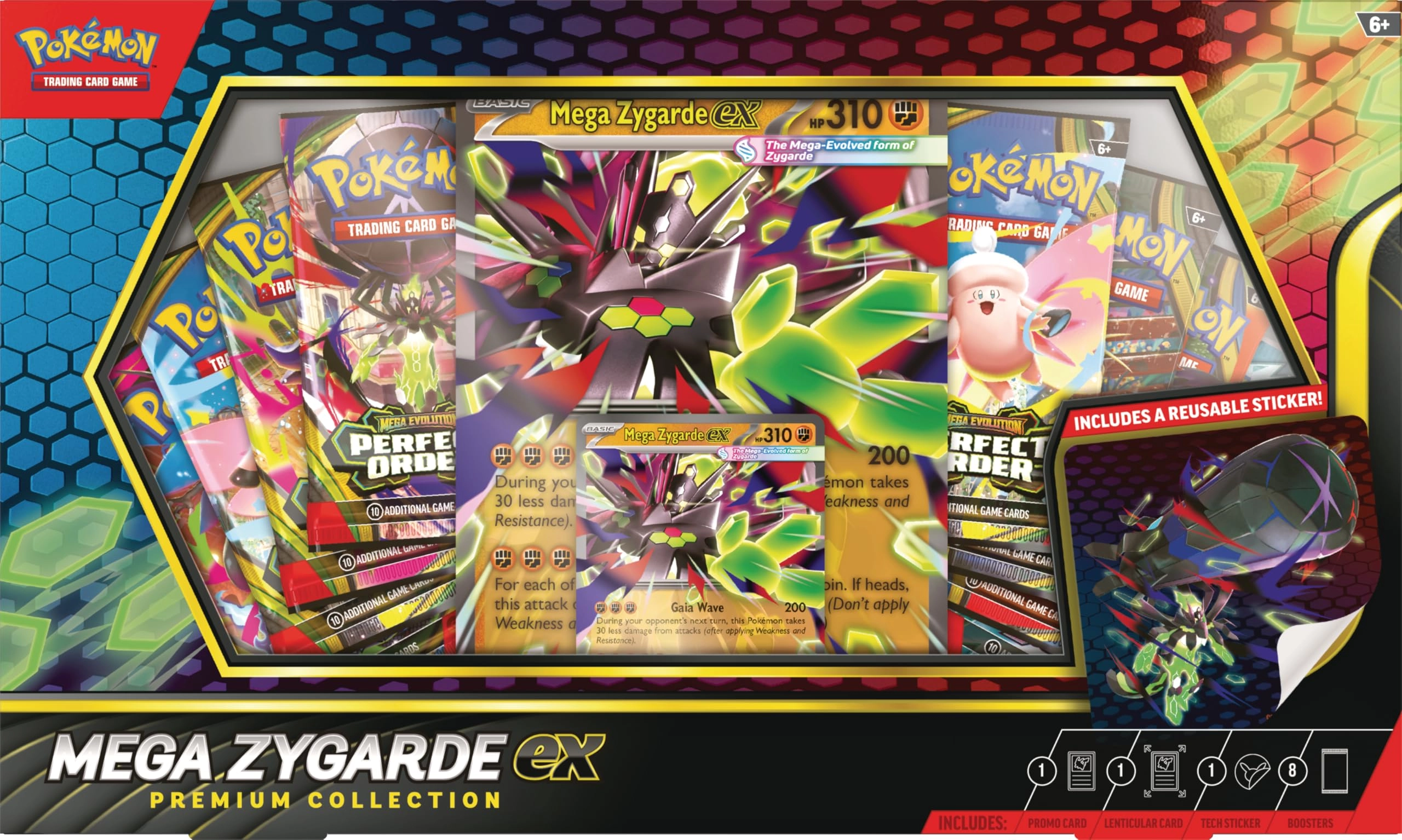 Pokémon Mega Zygarde Ex Premium Collection