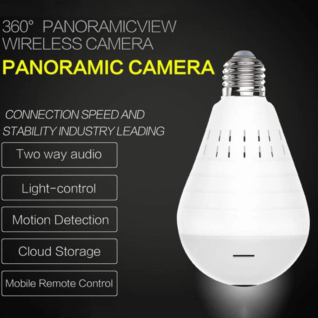 Light Bulb Security Camera 1080P