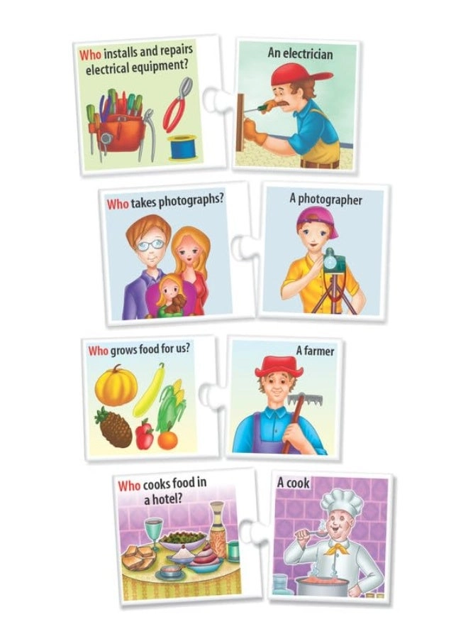 Let's Find Out- Who - 4 - 6 years 40 pieces