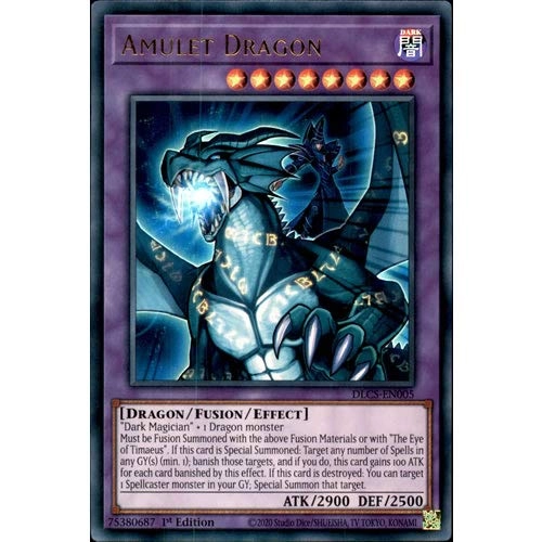 Yu-Gi-Oh! Amulet Dragon DLCS-EN005