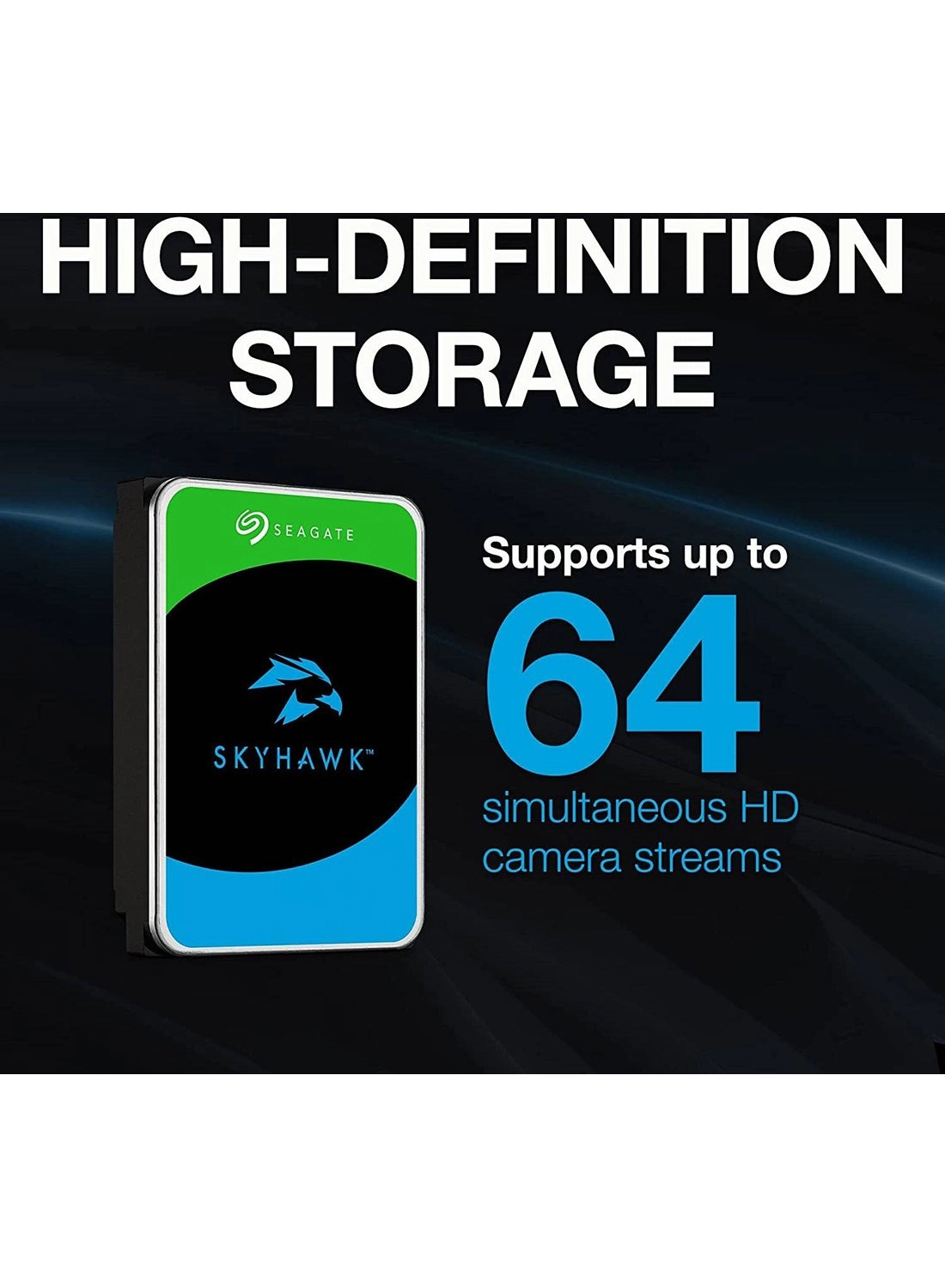 SkyHawk 3.5" 7200rpm 256MB SATA 6Gb/s (ST6000VX009) - 6TB