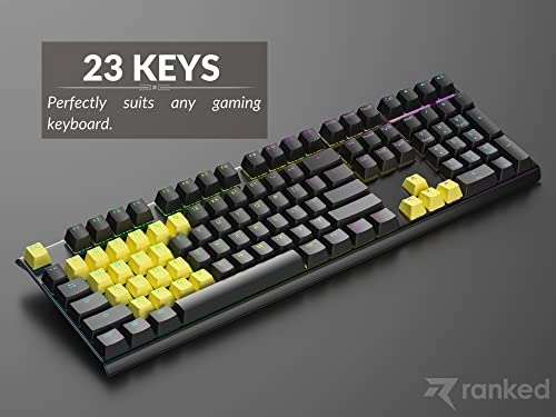 Rubber Double Shot Keys - US/EU Wired