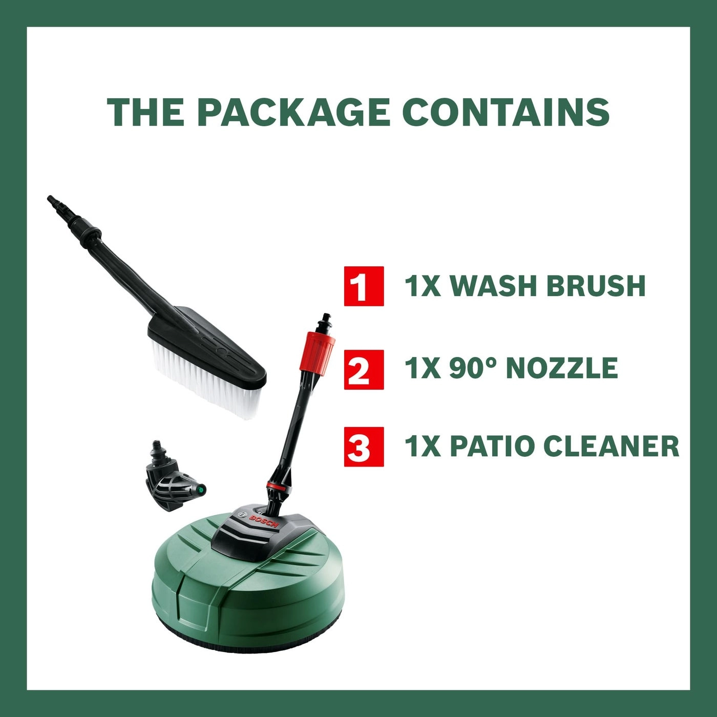 F016800611 - Pressure Washer Home and Car Cleaning Kit