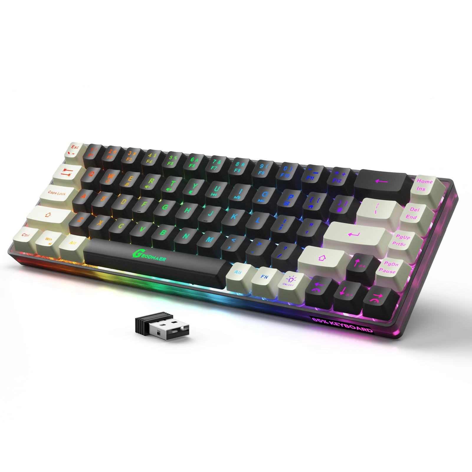 Wireless Gaming Keyboard-KB - 2.4G Wireless