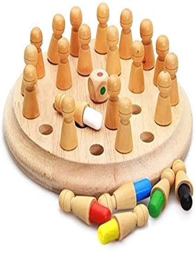 Wooden Memory Chess Game - 3+ 31 pieces