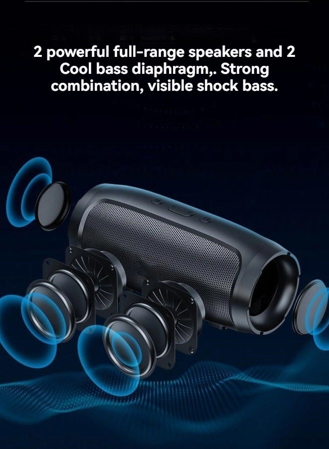 Outdoor Waterproof Wireless Portable BT K15154GR Speaker