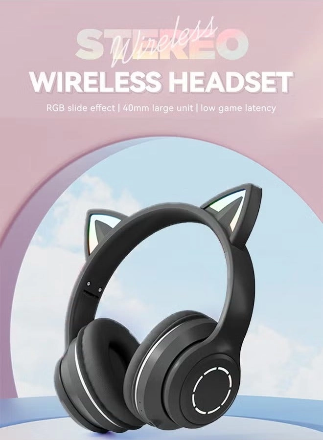 Cat-Ear Stereo Sound - Wireless Headphone