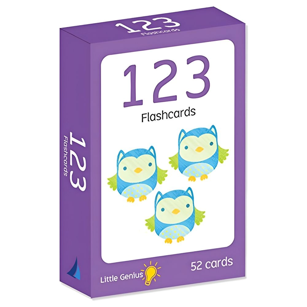 LAKE PRESS Little Genius Cards 123