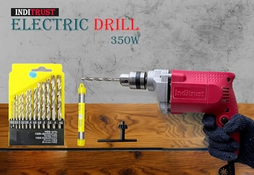 Electric Drill - 350w 10mm RED