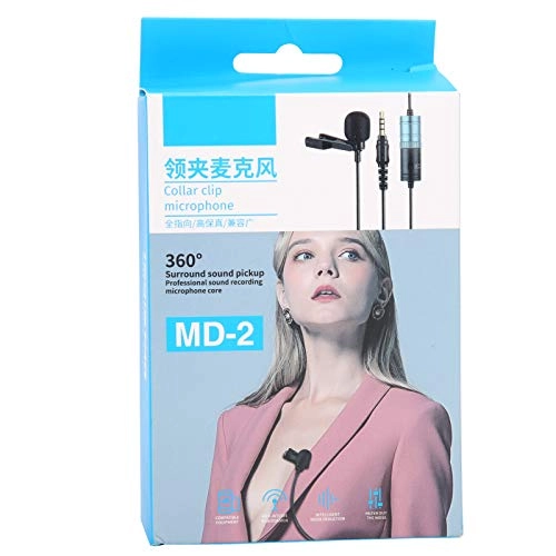 Omnidirectional Microphone 3.5mm-Mini-Jack Microphone