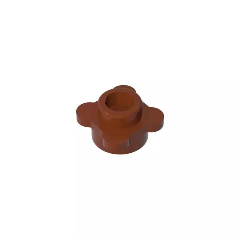 Gobricks GDS-839 Plant, Flower, Plate Round 1x1 with 4 Petals - 33291 6074906 6170305