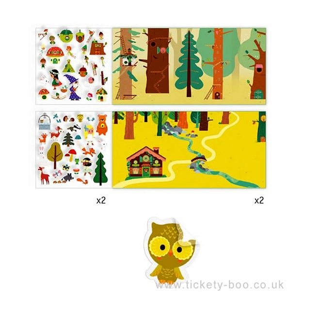 The Magical Forest Sticker Book