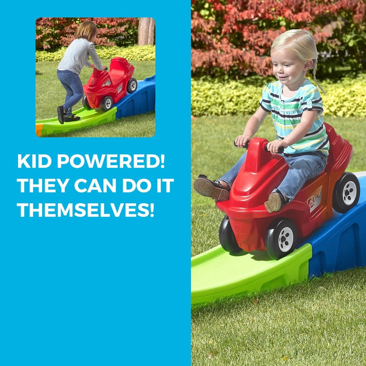 Up & Down Roller Coaster - Over 10 feet (3 meters) track Suitable for ages 2 - 5 years