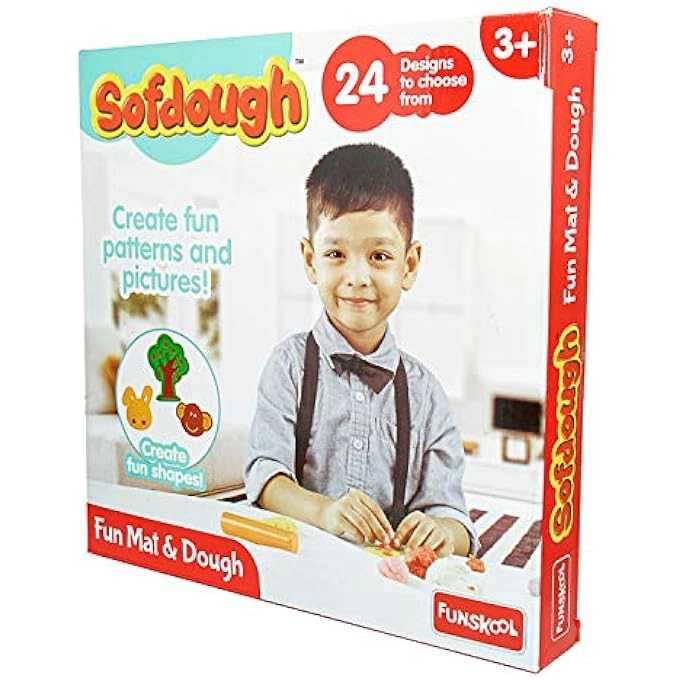 Sofdough Fundough - Mat And Doh - 24 pcs 3+ years