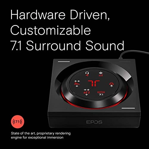 GSX 1000 2nd Edition - DAC 7.1 Surround Sound Headphone Amp