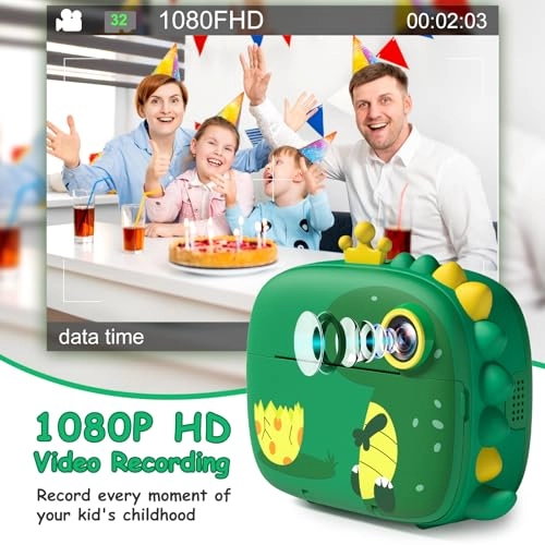 X6 - 1080P 2.4 Inch Instant Print