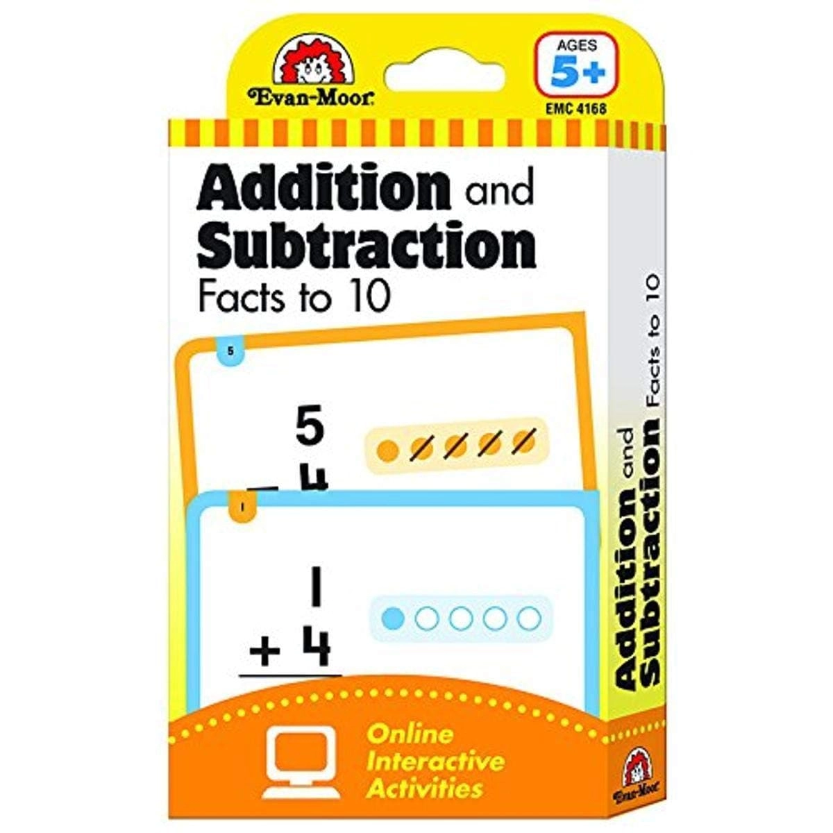 MZA STORES 4168 Flashcards - Beginning Addition and Subtraction Facts to 10