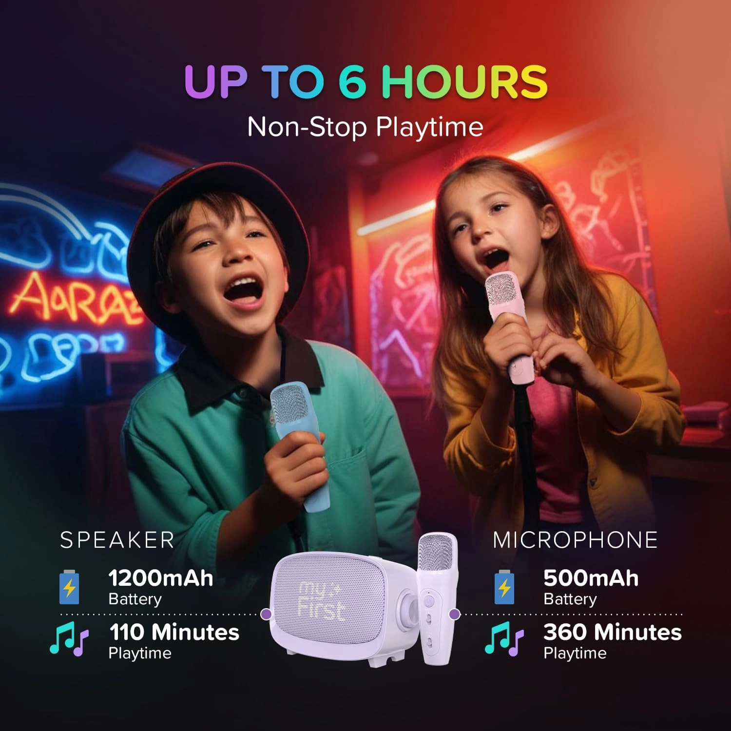 Voice 2 - Kids Karaoke Machine Purple
