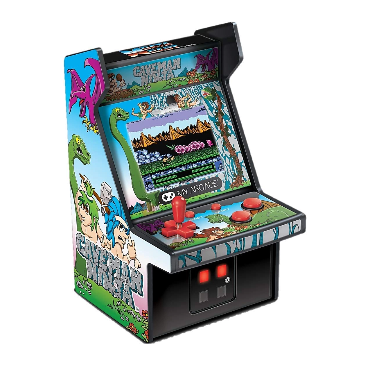 My Arcade Caveman Ninja Micro Player - 6" 2.75" screen