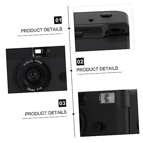 Point & Shoot Film Cameras - Build-in Flash Reusable 35mm