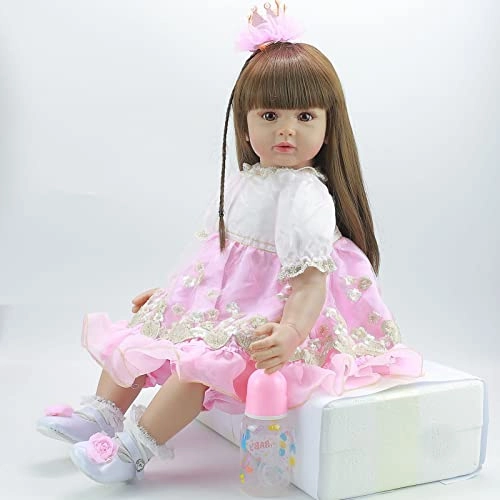 Reborn Baby Doll - 24 Inch Soft Silicone
