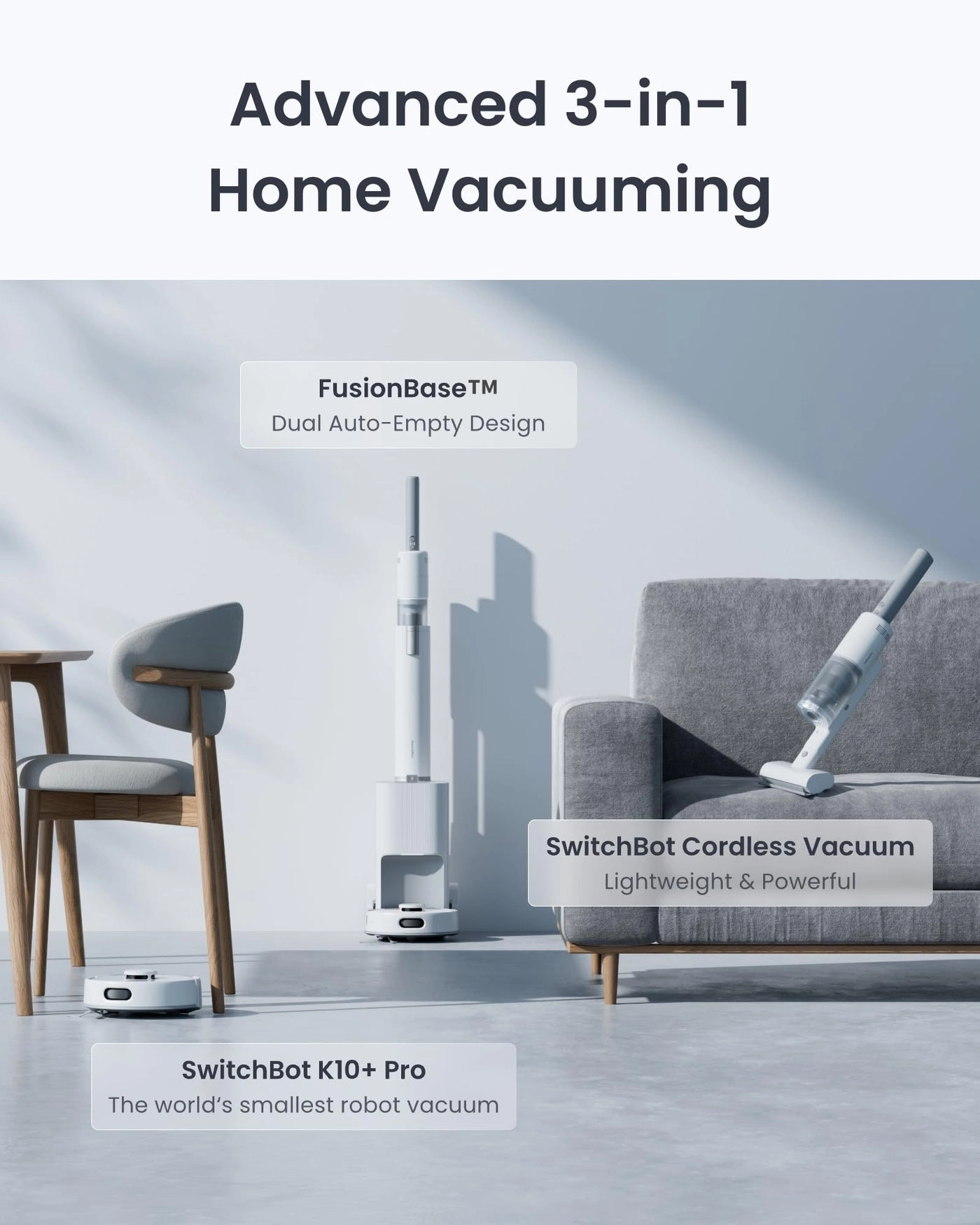 K10+ Pro Combo - Dual Dust Collection Station Cordless Vacuum