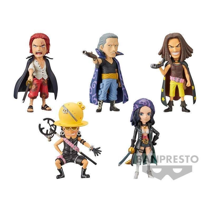 Banpresto SHANKS + BENN BECKMAN + YASOPP + USOPP + ROBIN - One Piece