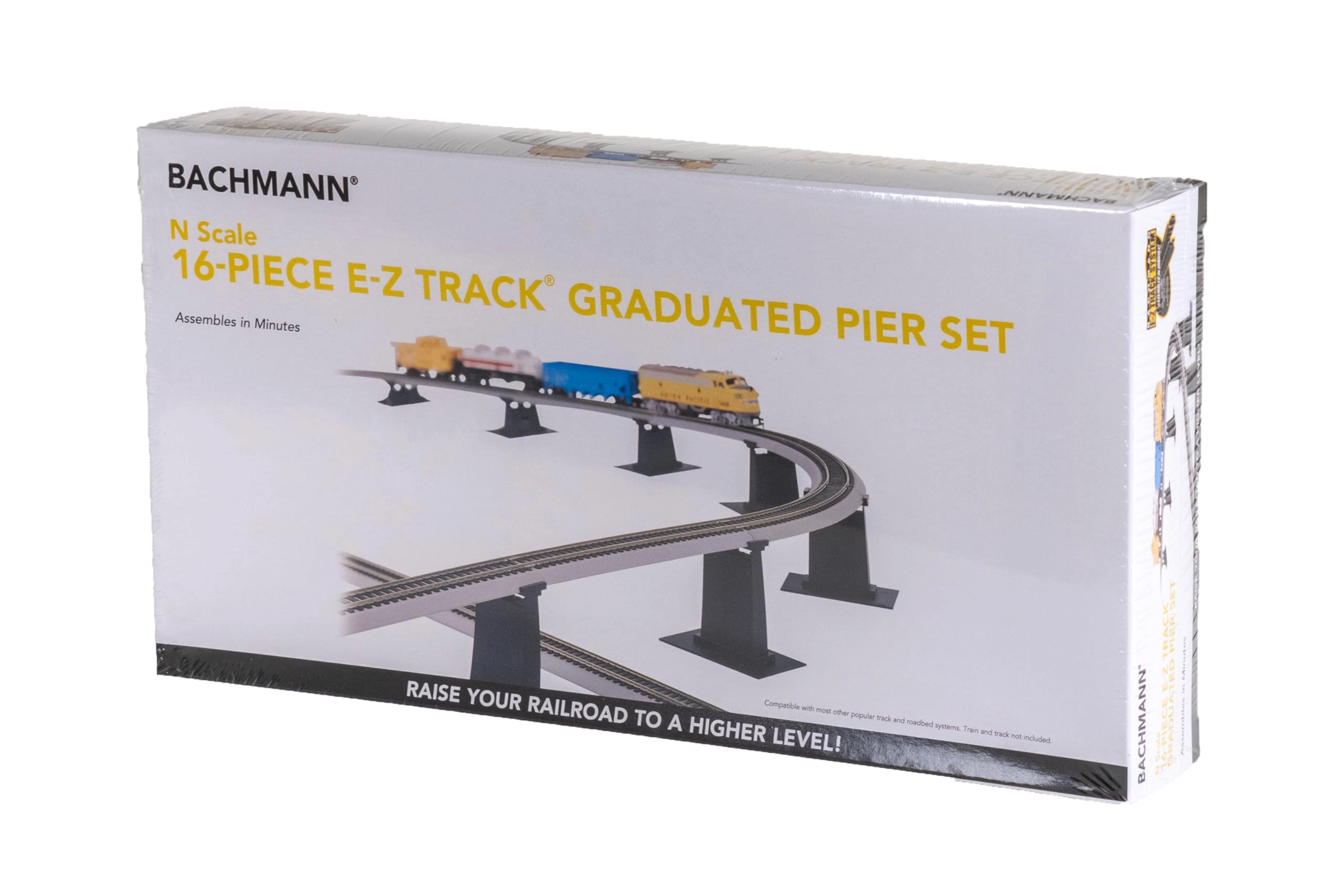 Bachmann Trains SnapFit EZ TRACK - 16 PC N Scale