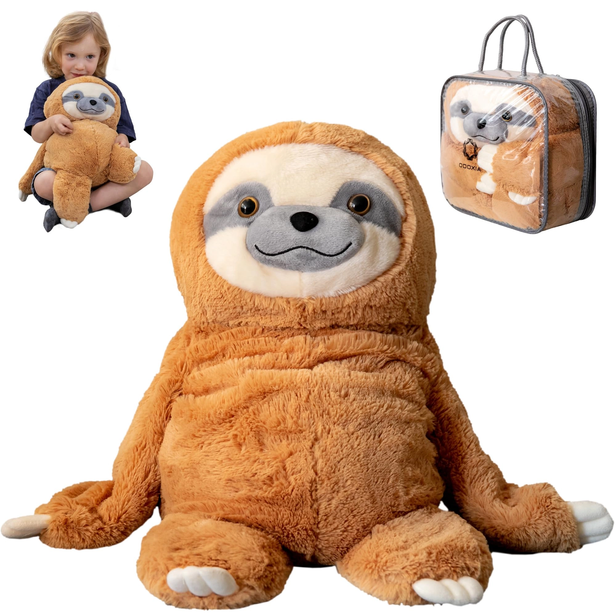 odoxia Sloth 1 53.1 cm Weighted Plush