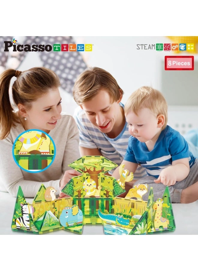 Magnet Building Blocks - Safari Animal 8pcs