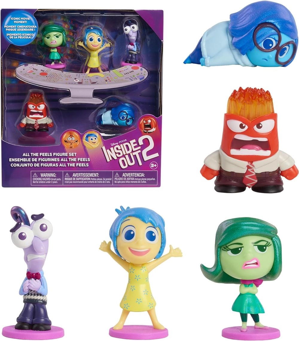 Inside Out 2 All the Feels Figure Set - Ages 3 Up