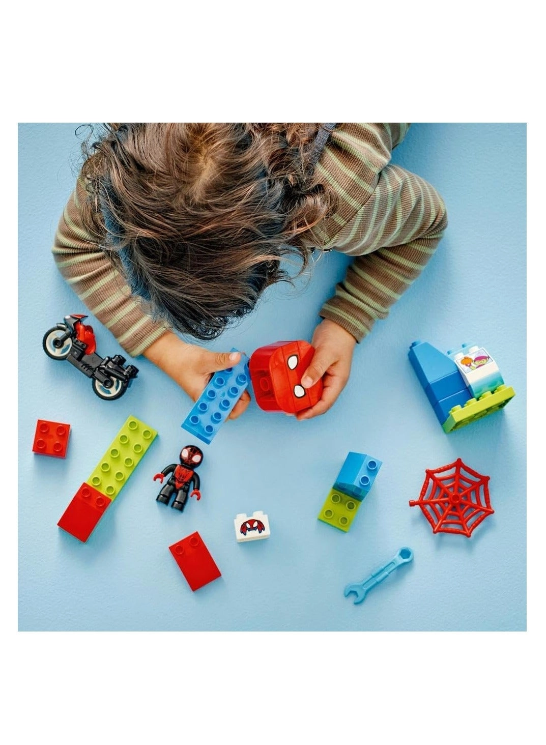 LEGO DUPLO Spins Motorcycle Adventure (10424) - Spider-Man
