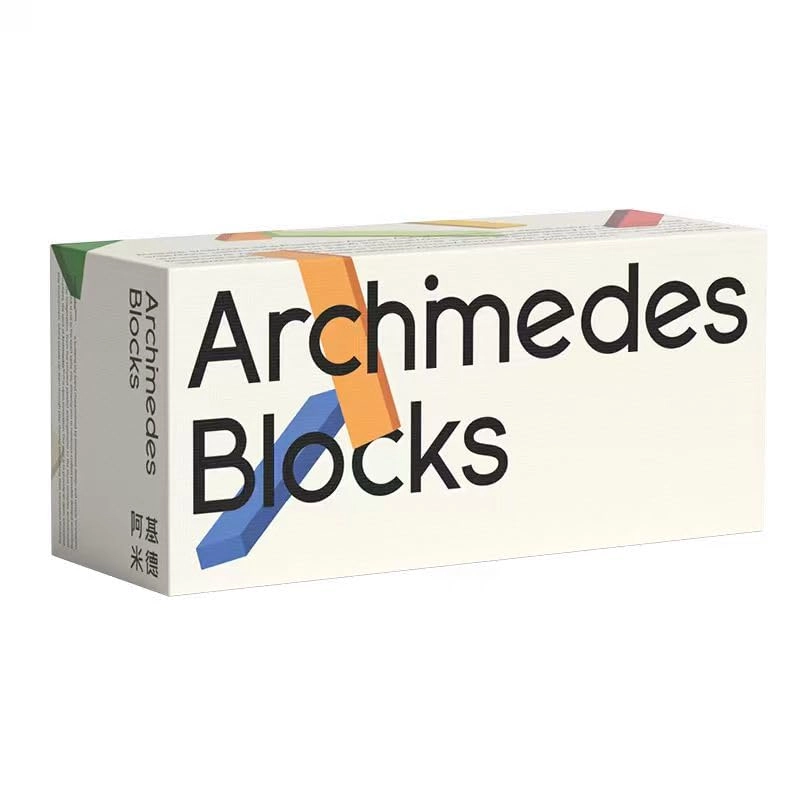 Archimedes Blocks - Natural Pine Wood No Glue