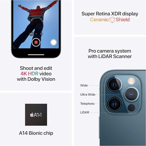 (Renewed) iPhone 12 Pro - 128GB