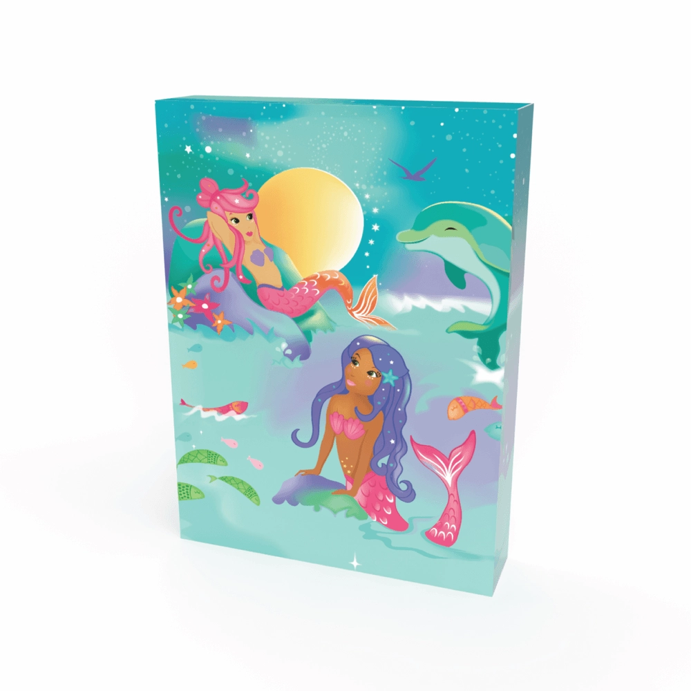 Sea Life Sun Catchers - 3 transparent plastic sheets 8 bags of gems