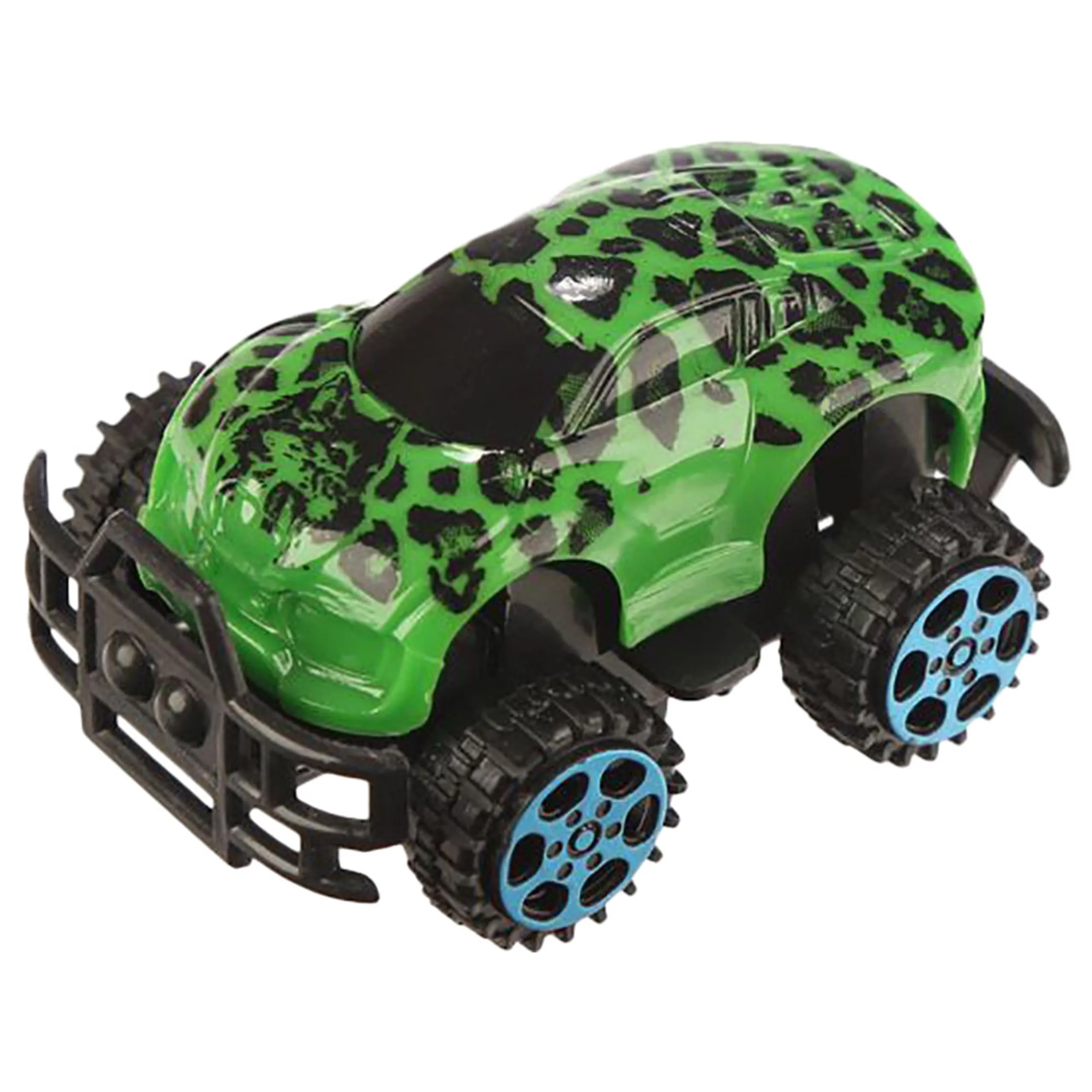 Puckator Mini Jungle Pull Back Car - Plastic and Metal Suitable for 3 years & above