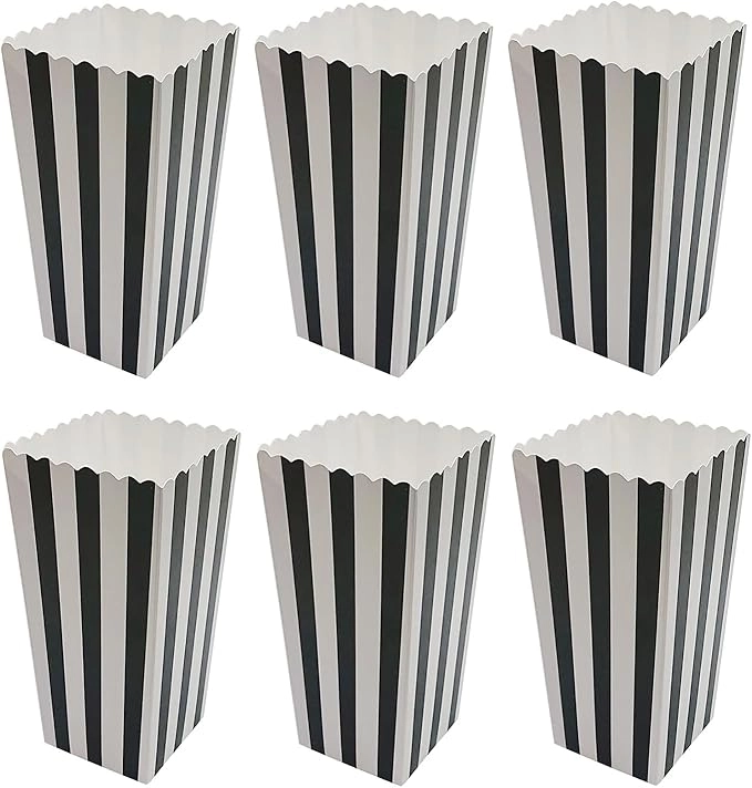 Generic Mini Paper Popcorn Boxes - 36 Pcs Party