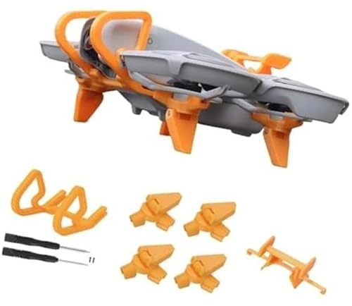 Gimbal Bumper Folding Landing Gear Tail Wing